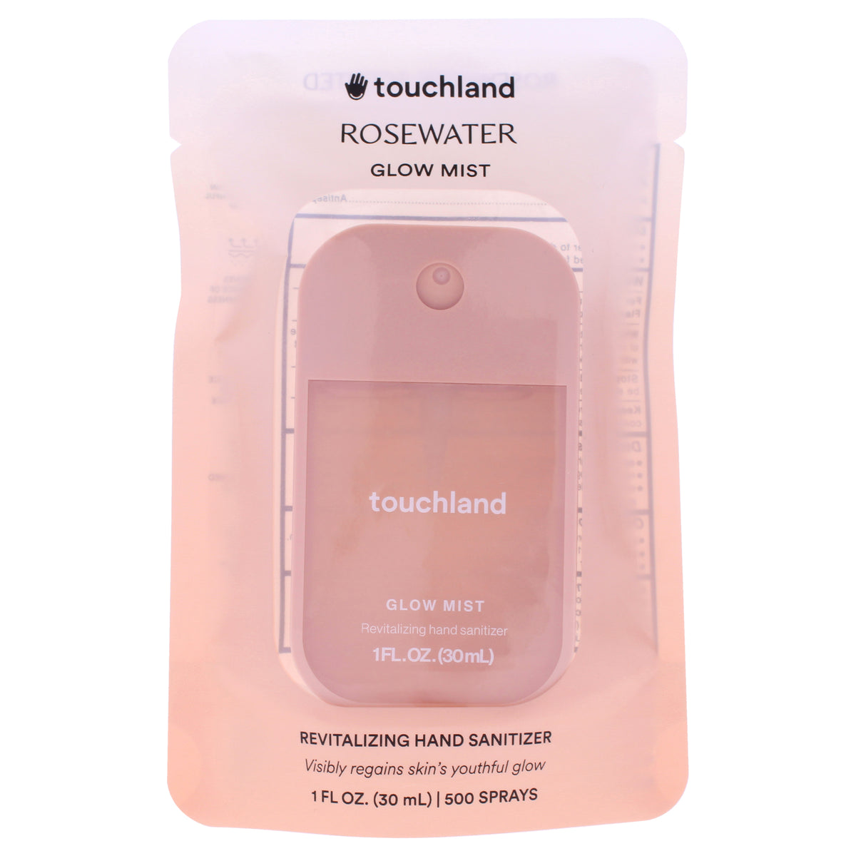 Touchland Glow Mist Hand Sanitizer - Rosewater -Thefragrancemart.com