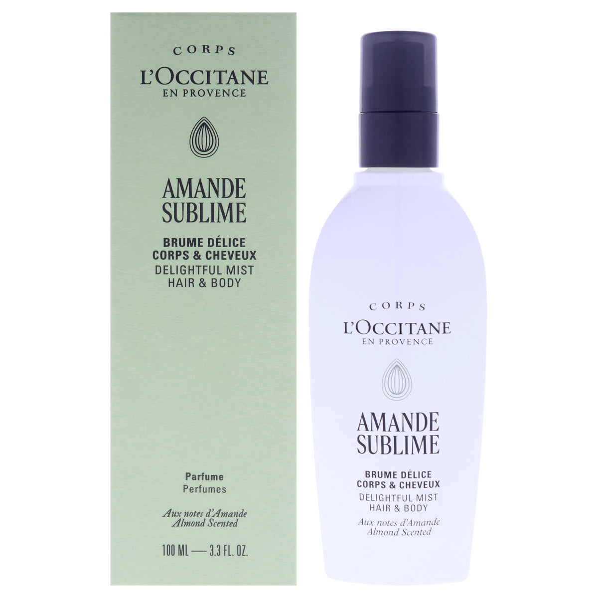 LOccitane Almond Sublime Hair And Body Mist -Thefragrancemart.com