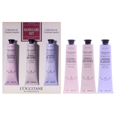 LOccitane Pink Flawers Trio -Thefragrancemart.com