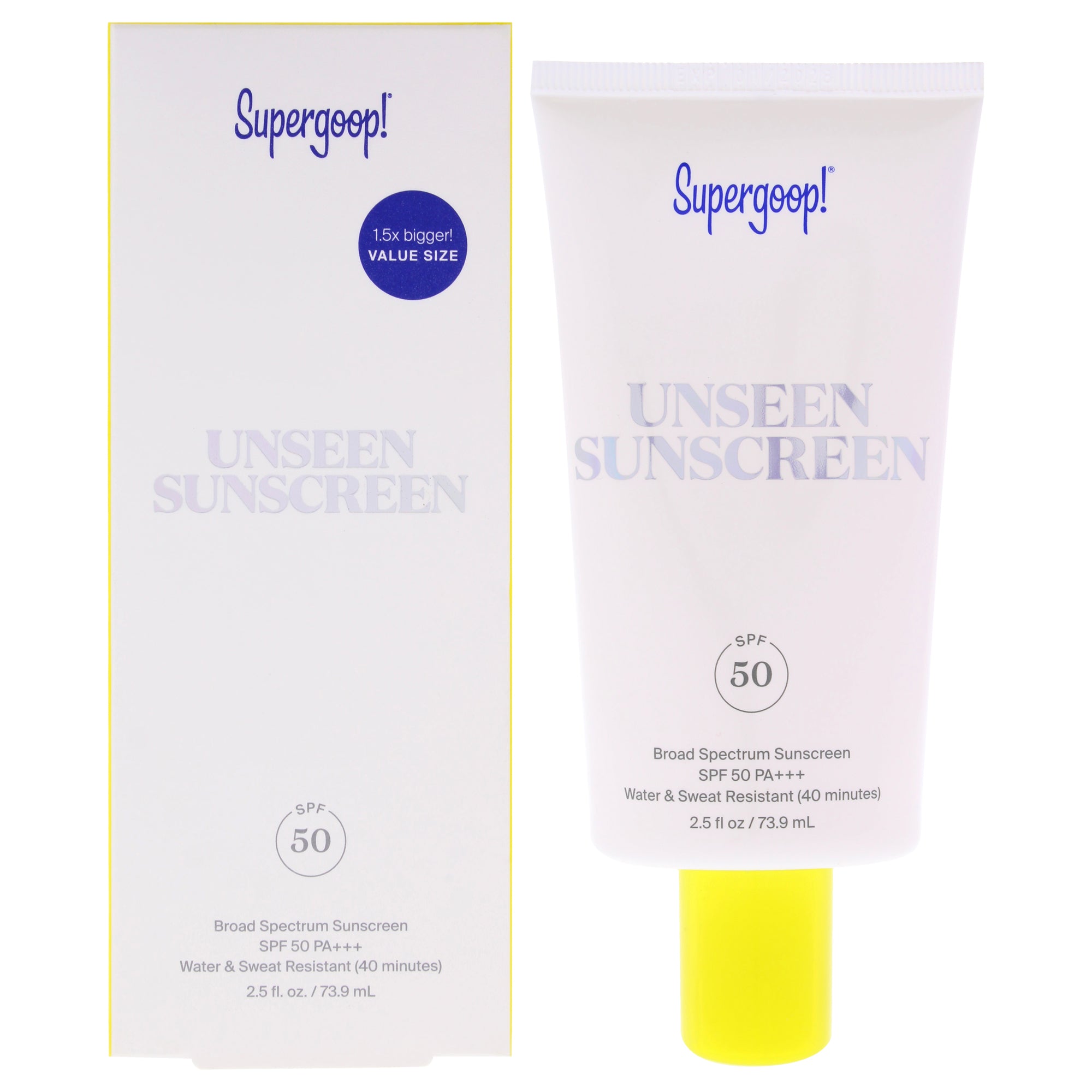 Supergoop Unseen Sunscreen SPF 50 PA Plus -Thefragrancemart.com