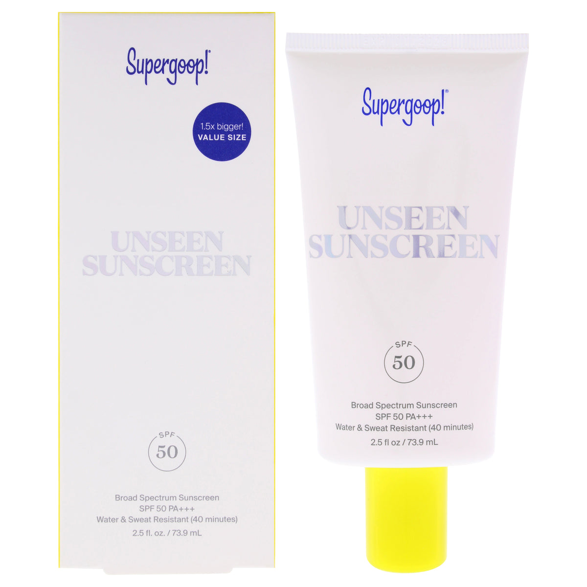 Supergoop Unseen Sunscreen SPF 50 PA Plus -Thefragrancemart.com