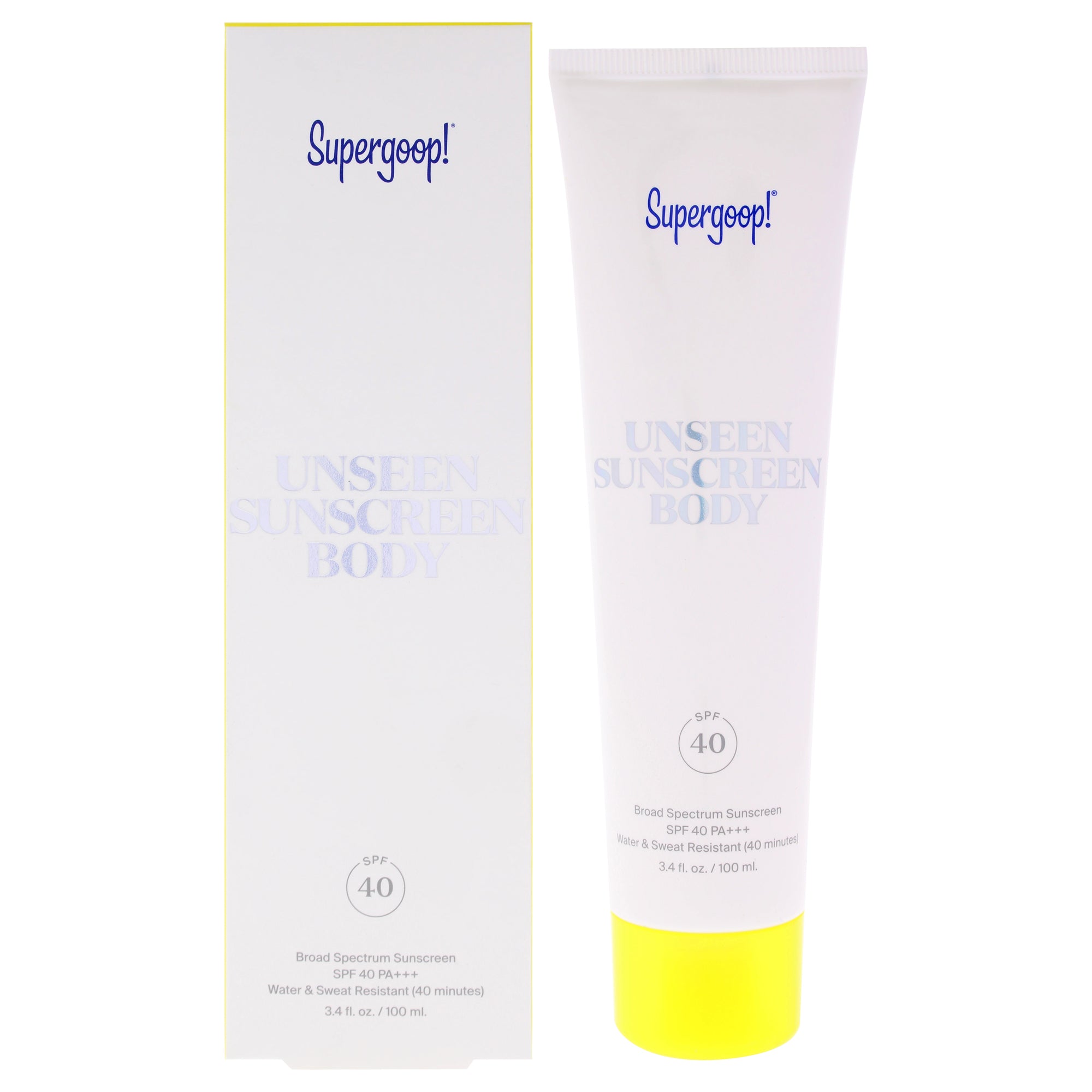 Supergoop Unseen Sunscreen Body SPF 40 PA Plus -Thefragrancemart.com