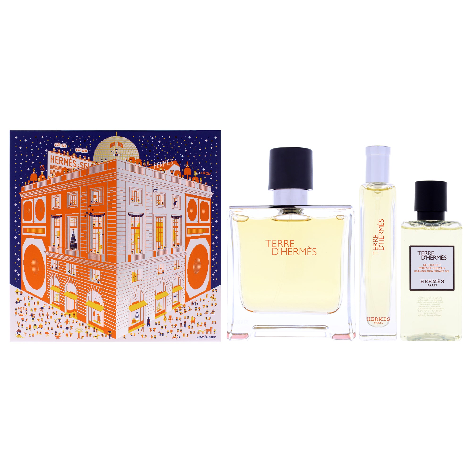 Terre Dhermes 3 Pc Gift Set-Thefragrancemart.com