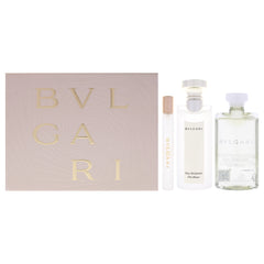 Bvlgari Eau Parfumee The Blanc 3 Pc Gift Set-Thefragrancemart.com