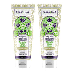 Human+Kind Body Wash - Apple and Herbs - Pack of 2 -Thefragrancemart.com
