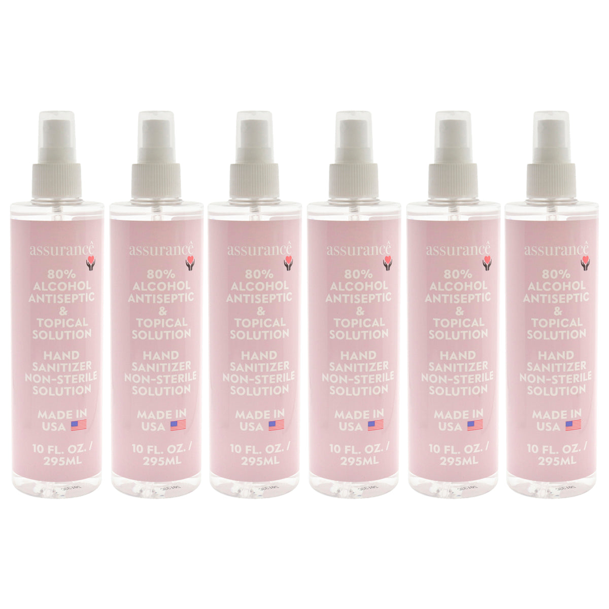 Assurance Hand Sanitizer Non-Sterile Solution - Pack of 6 -Thefragrancemart.com