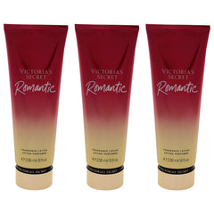 Victorias Secret Romantic Fragrance Lotion - Pack of 3 -Thefragrancemart.com