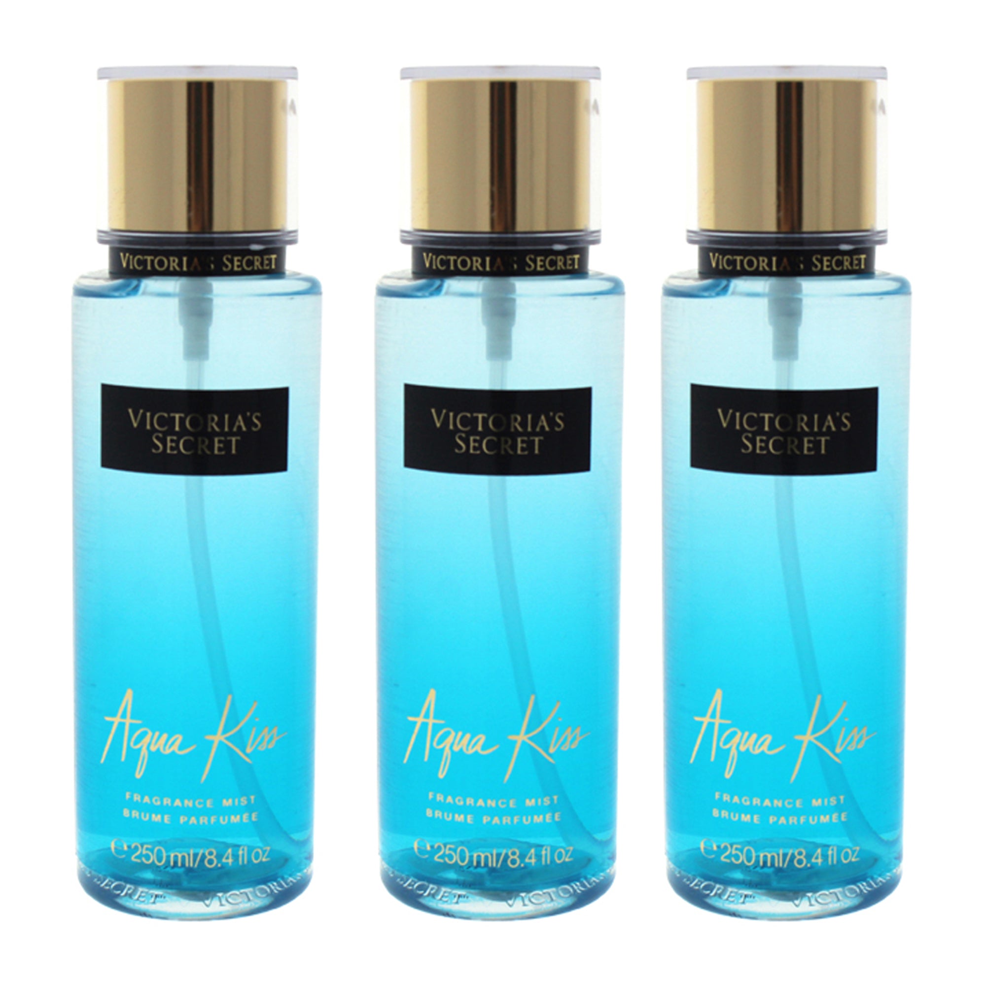 Victorias Secret Aqua Kiss - Pack of 3 -Thefragrancemart.com