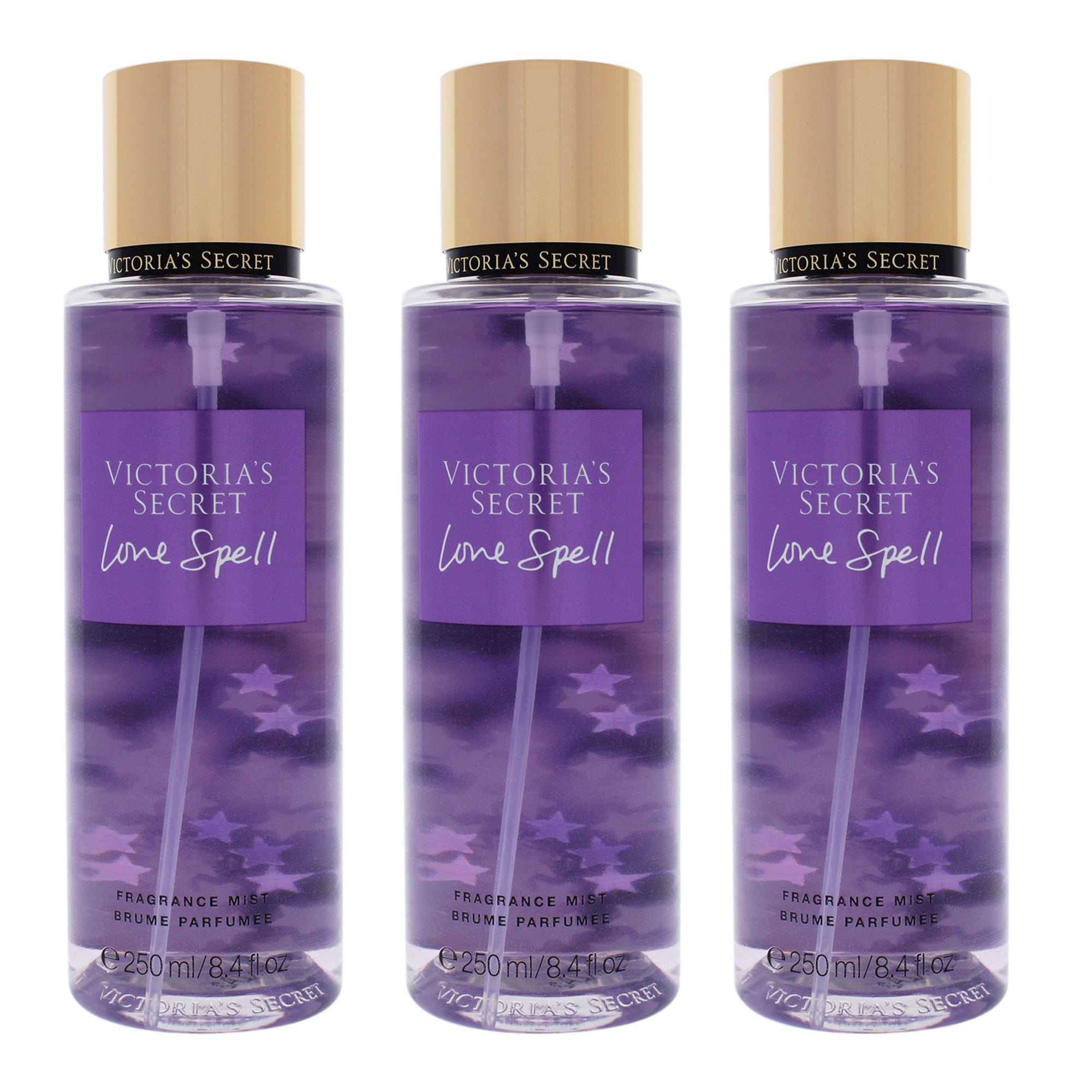 Victorias Secret Love Spell - Pack of 3 -Thefragrancemart.com