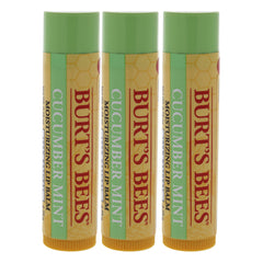 Burts Bees Cucumber Mint Moisturizing Lip Balm - Pack of 3 -Thefragrancemart.com