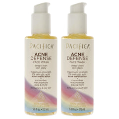 Pacifica Acne Defense Face Wash - Pack of 2 -Thefragrancemart.com