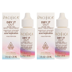 Pacifica Dry It Out Acne Gel Spot Treatment - Pack of 2 -Thefragrancemart.com