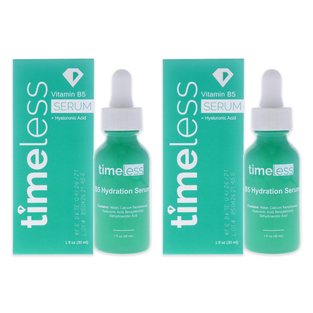 Timeless Vitamin B5 Hydration Serum - Pack of 2 -Thefragrancemart.com