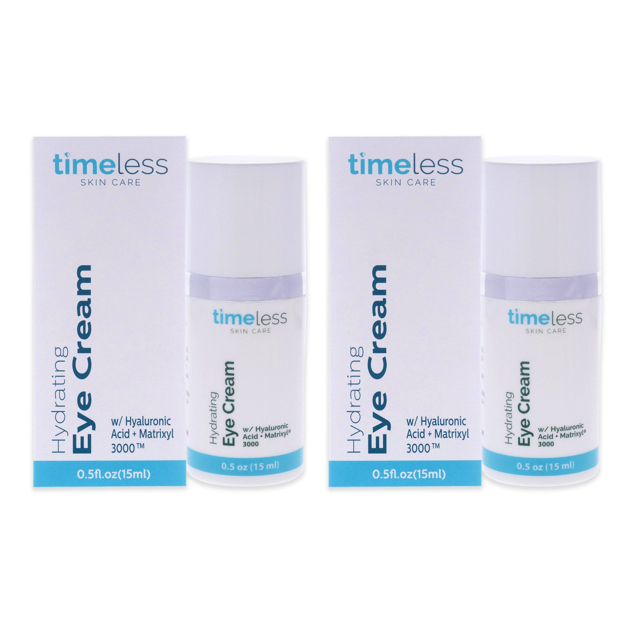 Timeless Hydrating Hyaluronic Acid Eye Cream - Pack of 2 -Thefragrancemart.com