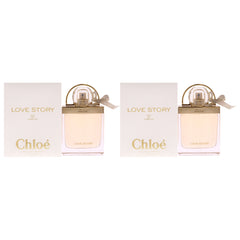 Chloe Love Story - Pack of 2 Eau De Parfum-Thefragrancemart.com