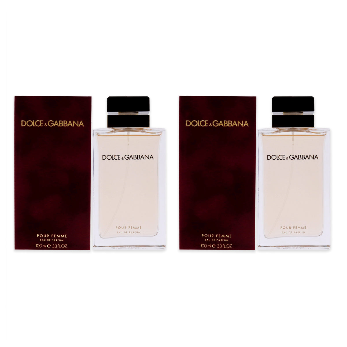 Dolce and Gabbana Pour Femme - Pack of 2 Eau De Parfum-Thefragrancemart.com