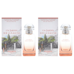 Hermes Un Jardin Sur La Lagune - Pack of 2 Eau De Toilette-Thefragrancemart.com