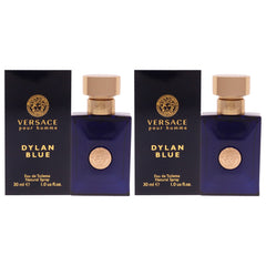 Versace Dylan Blue - Pack of 2 Eau De Toilette-Thefragrancemart.com