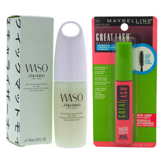 Various Designers Waso Quick Matte Moisturizer Oil-Free and Great Lash Waterproof Mascara Kit -Thefragrancemart.com