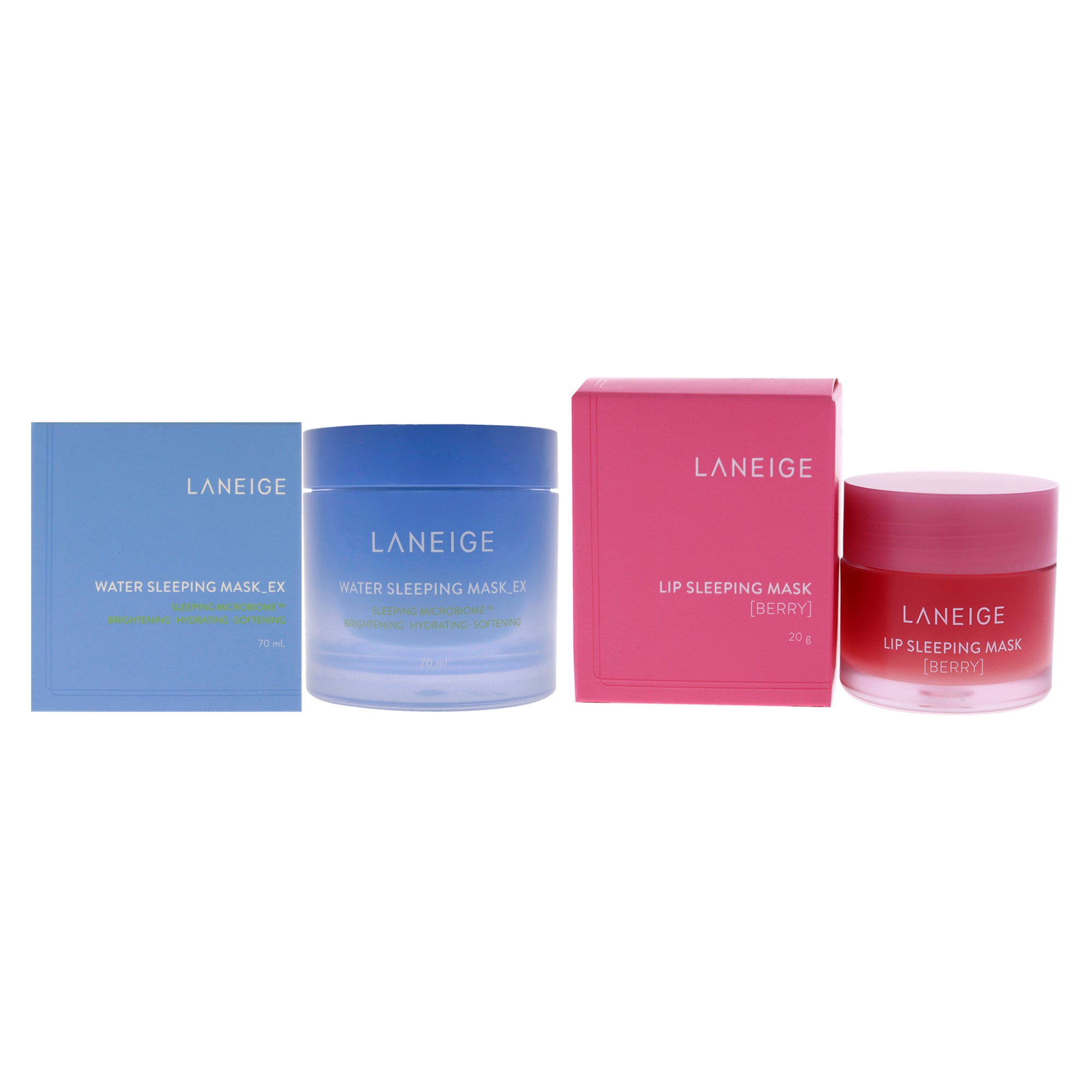 Laneige Water Sleeping Mask and Lip Sleeping Mask - Berry Kit -Thefragrancemart.com