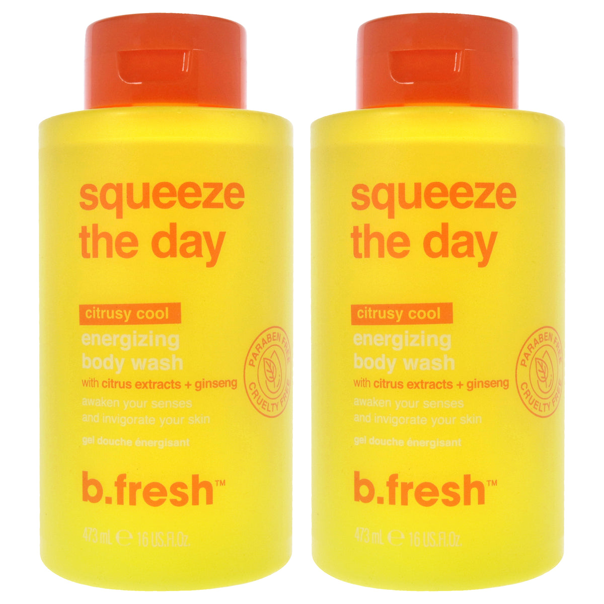 B.Tan Squeeze The Day Energizing Body Wash - Pack of 2 -Thefragrancemart.com