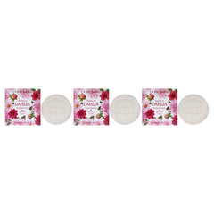 LErbolario Shades of Dahlia Perfumed Soap - Pack of 3 -Thefragrancemart.com