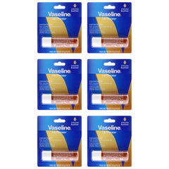 Vaseline Lip Therapy Petroleum Jelly - Cocoa - Pack of 6 -Thefragrancemart.com