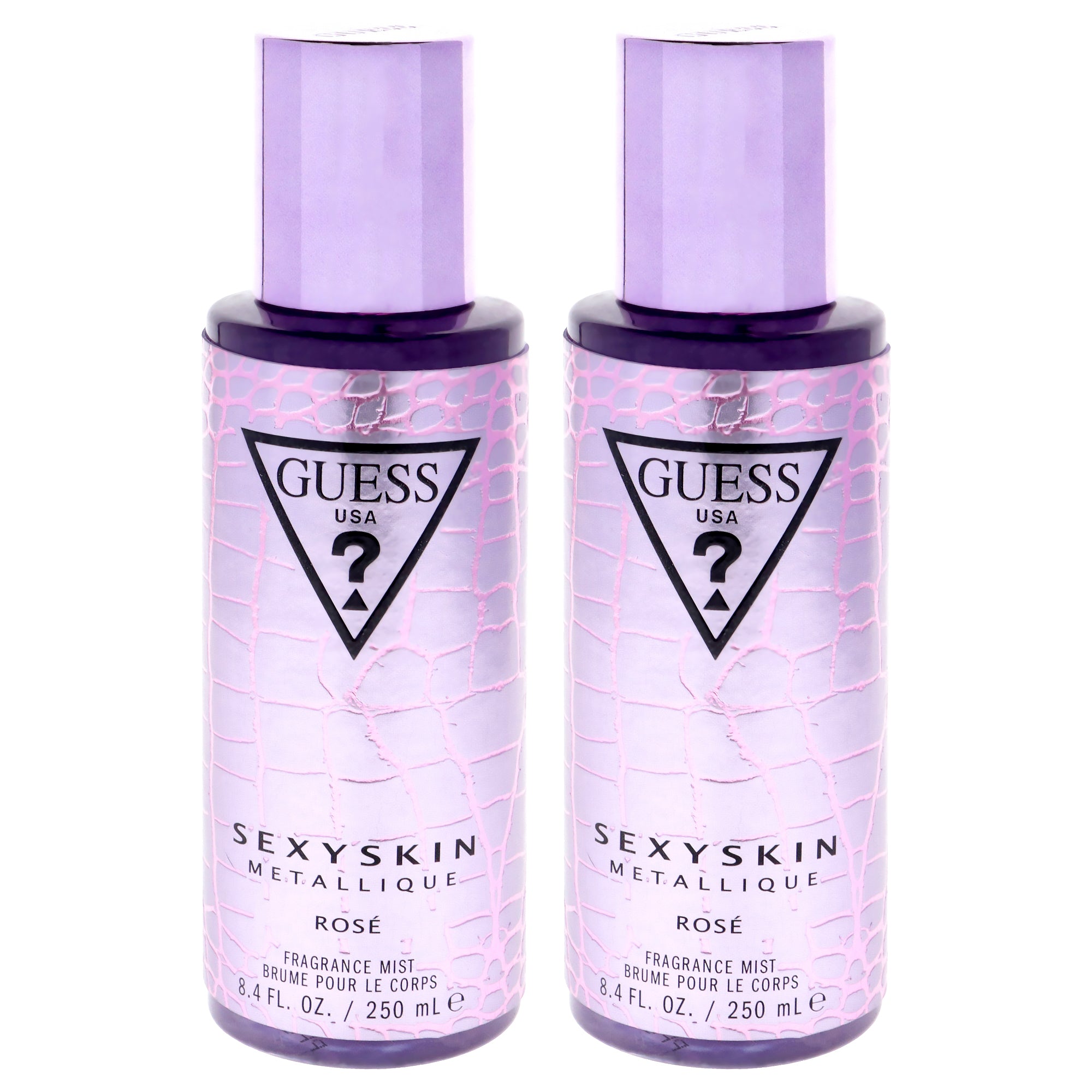 Guess Sexy Skin Metallique - Rose - Pack of 2 -Thefragrancemart.com