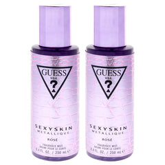 Guess Sexy Skin Metallique - Rose - Pack of 2 -Thefragrancemart.com