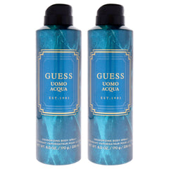 Guess Uomo Acqua - Pack of 2 -Thefragrancemart.com