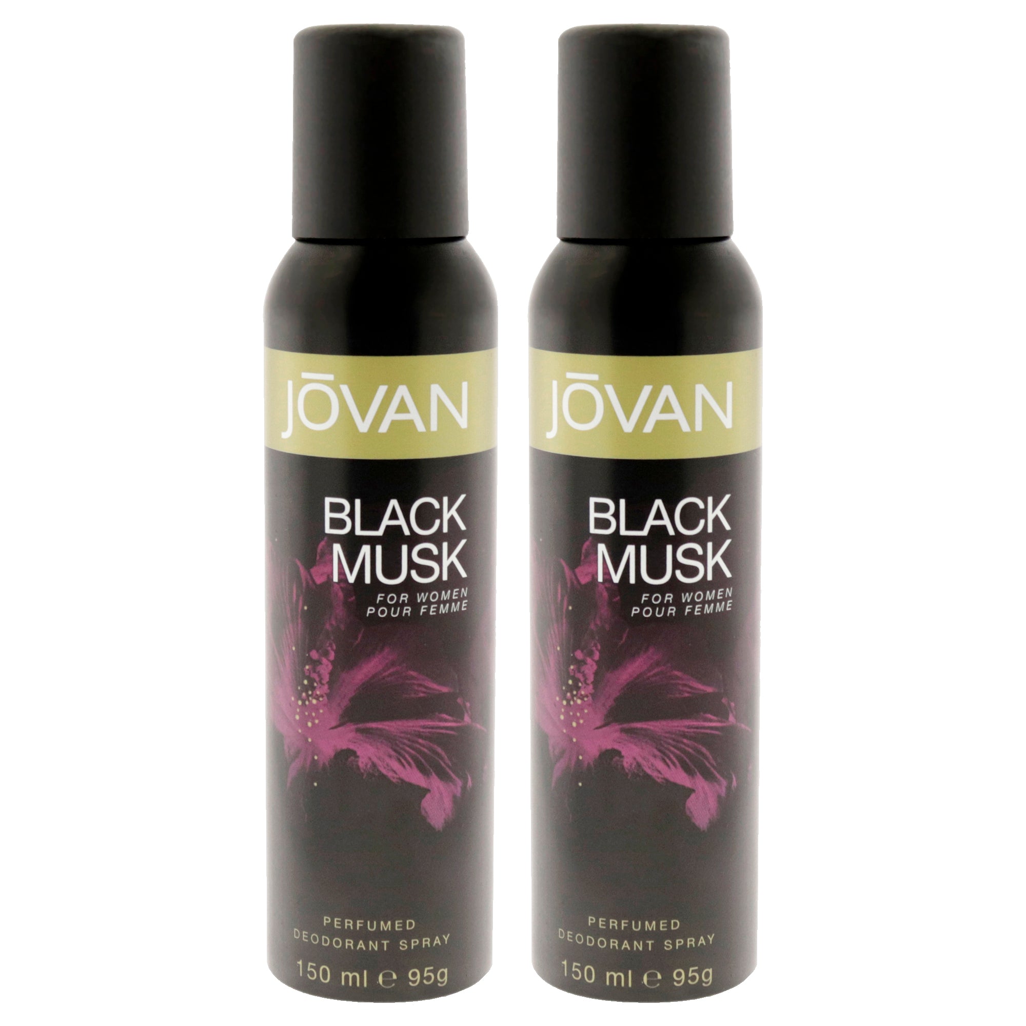 Jovan Black Musk - Pack of 2 -Thefragrancemart.com