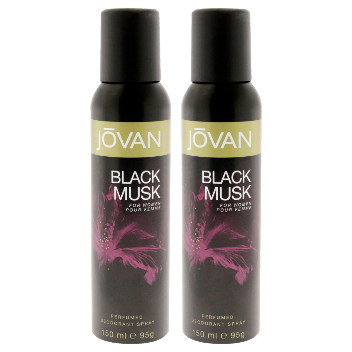 Jovan Black Musk - Pack of 2 -Thefragrancemart.com