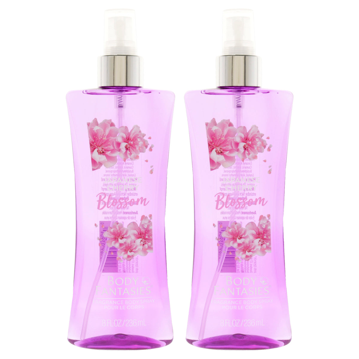 Body Fantasies Signature Japanese Cherry Blossom Fragrance Body Spray - Pack of 2 -Thefragrancemart.com