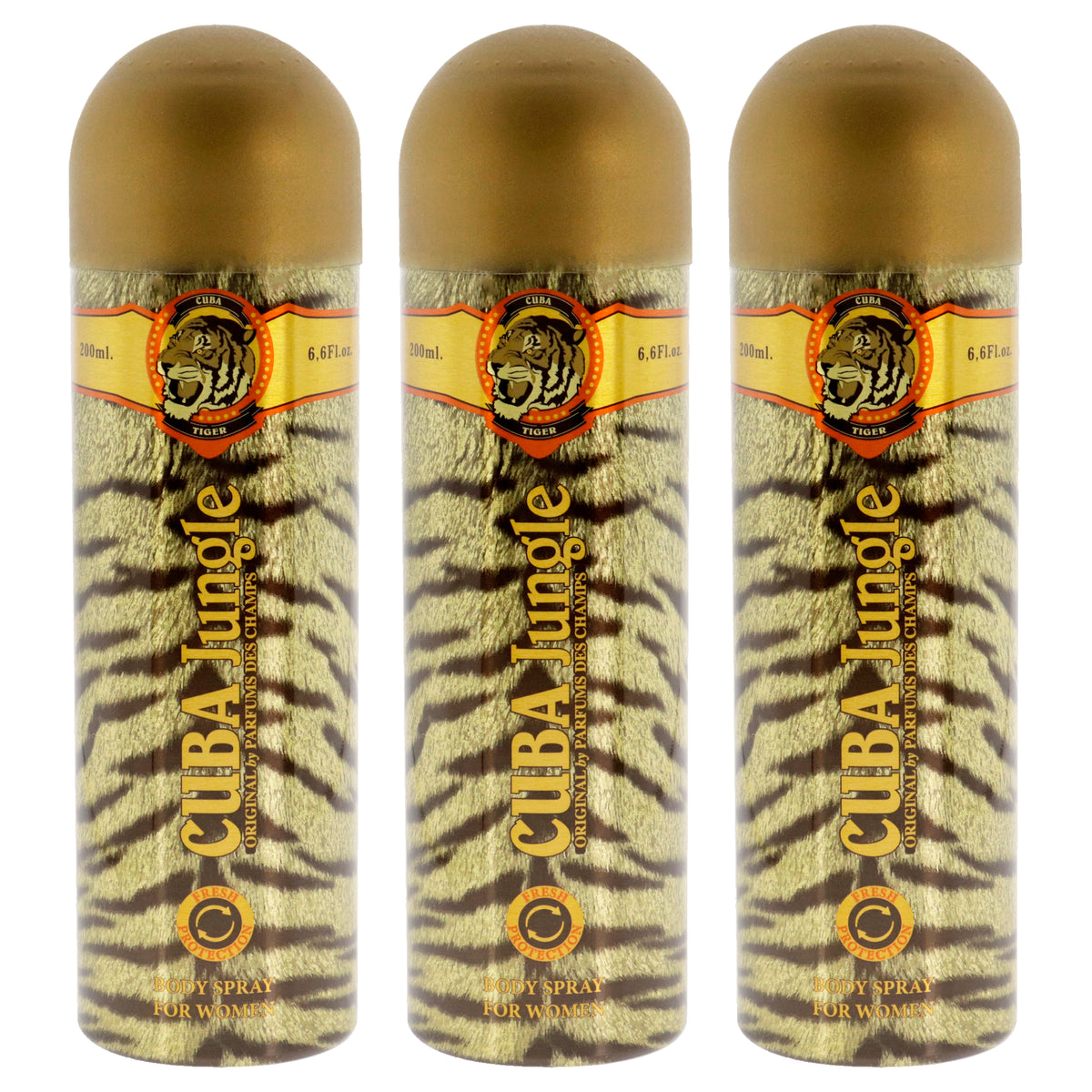 Cuba Jungle Tiger - Pack of 3 -Thefragrancemart.com