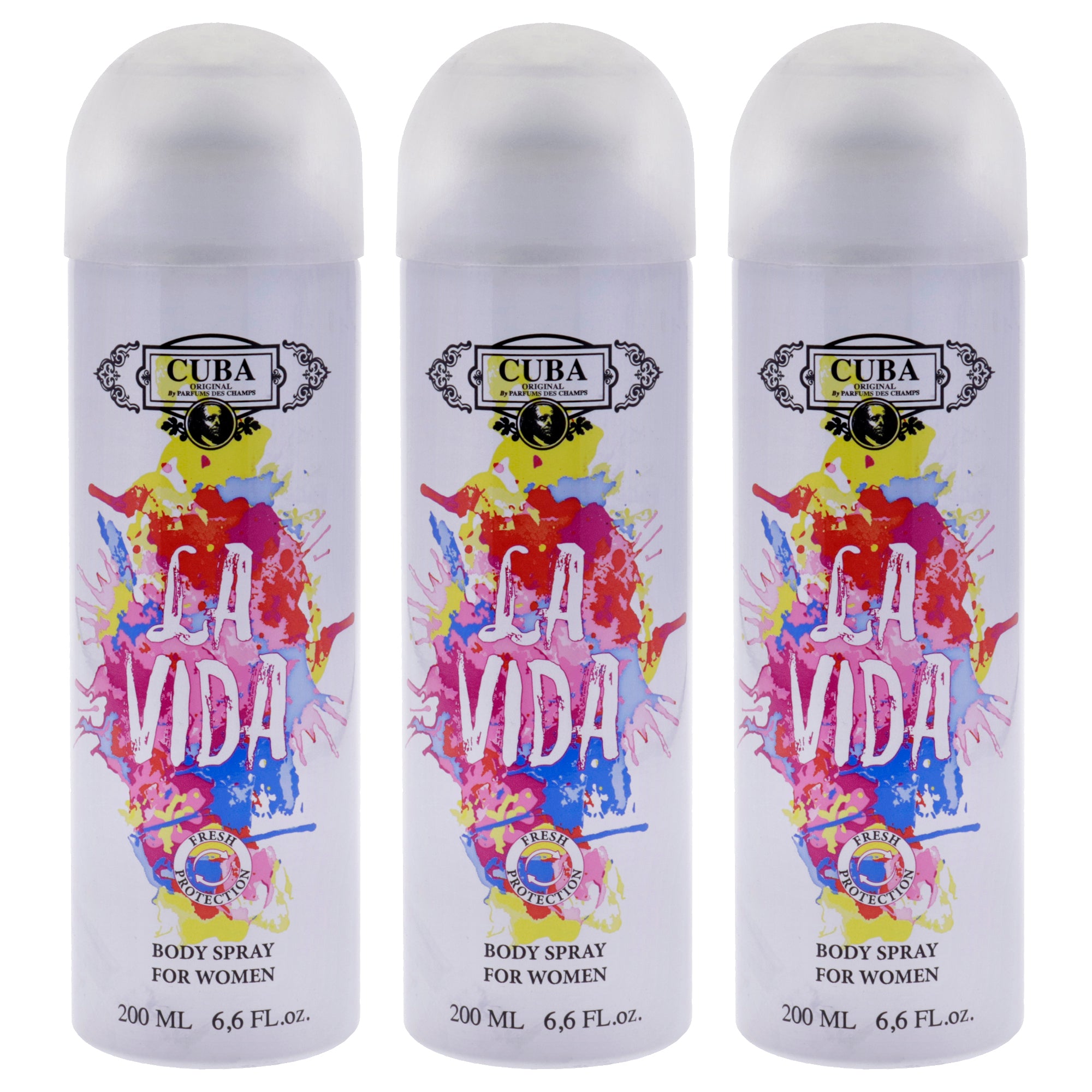 Cuba La Vida - Pack of 3 -Thefragrancemart.com
