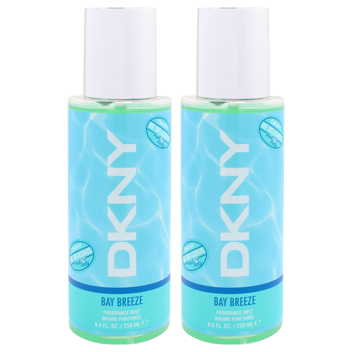 Donna Karan DKNY Be Delicious Pool Party - Bay Breeze - Pack of 2 -Thefragrancemart.com