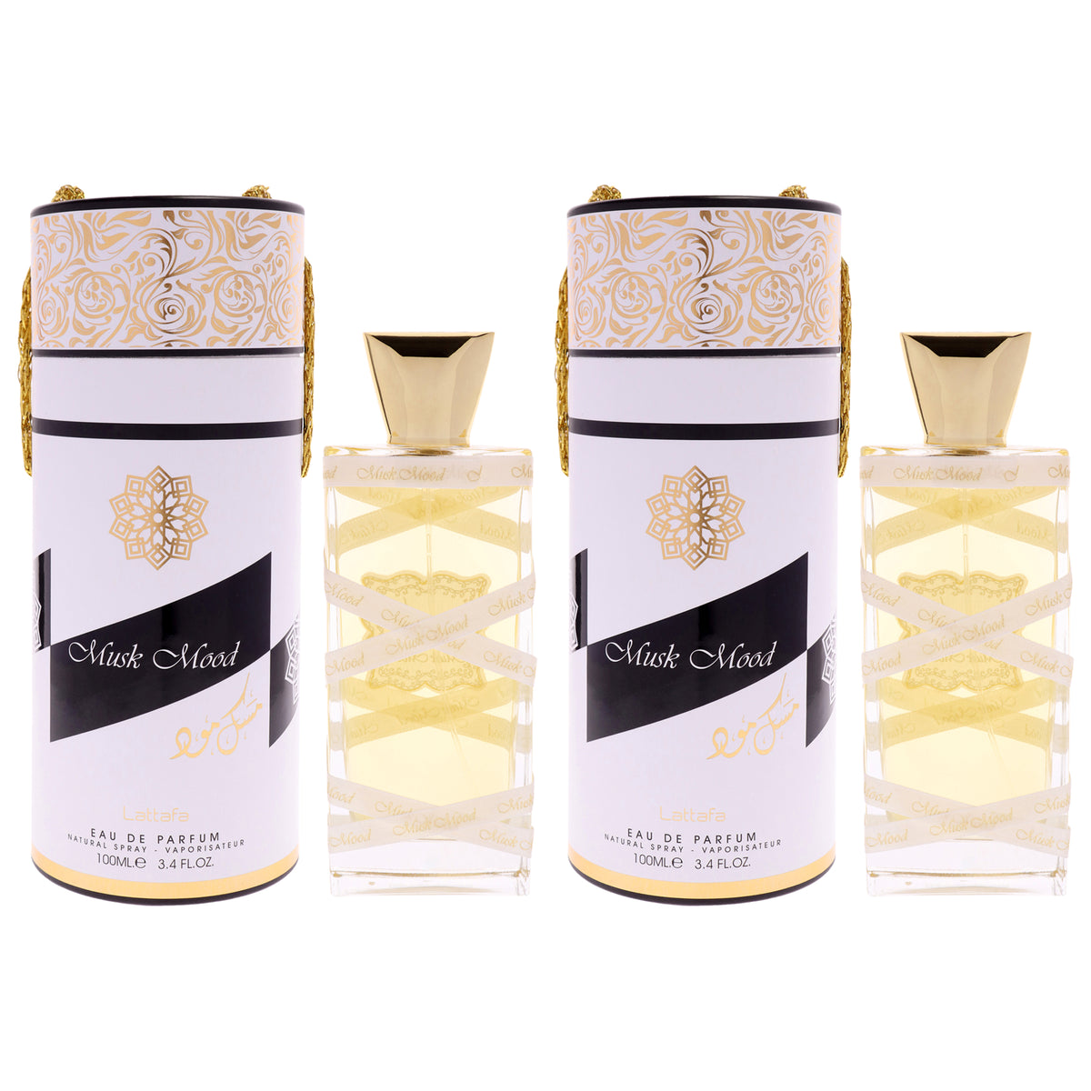 Lattafa Musk Mood - Pack of 2 Eau De Parfum-Thefragrancemart.com