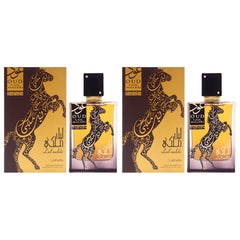 Lattafa Oud Lail Maleki - Pack of 2 Eau De Parfum-Thefragrancemart.com