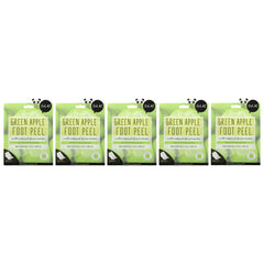 Oh K! Foot Peel Mask - Green Apple - Pack of 5 -Thefragrancemart.com