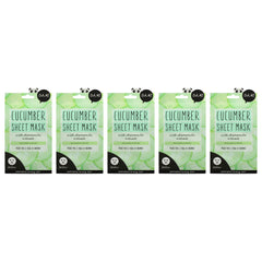 Oh K! Sheet Mask - Cucumber - Pack of 5 -Thefragrancemart.com