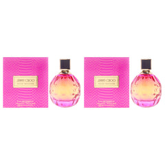 Jimmy Choo Rose Passion - Pack of 2 Eau De Parfum-Thefragrancemart.com