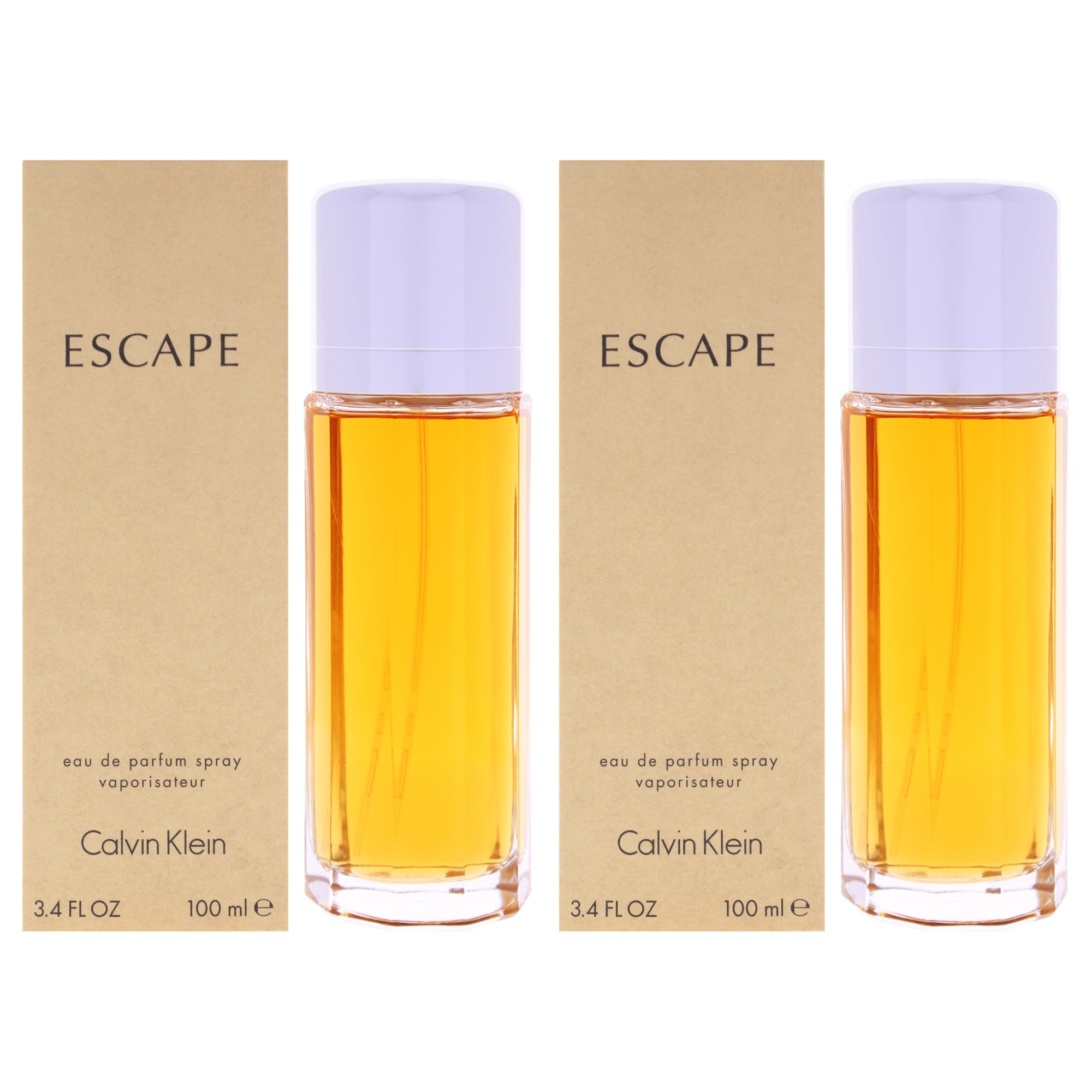 Calvin Klein Escape - Pack of 2 Eau De Parfum-Thefragrancemart.com