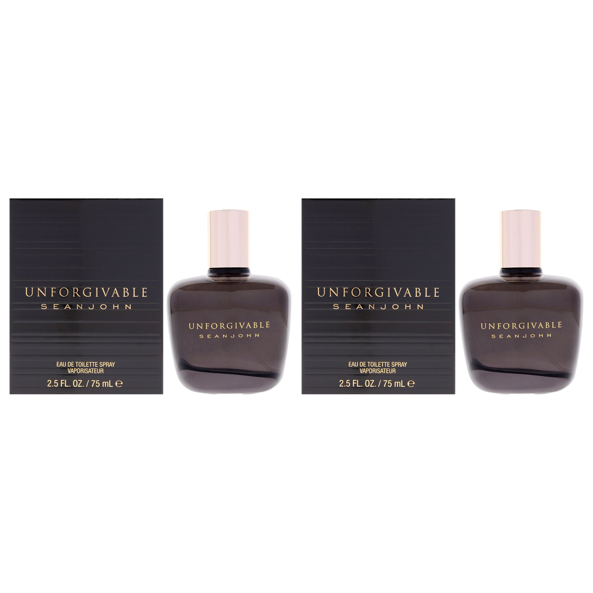 Sean John Unforgivable - Pack of 2 Eau De Toilette-Thefragrancemart.com