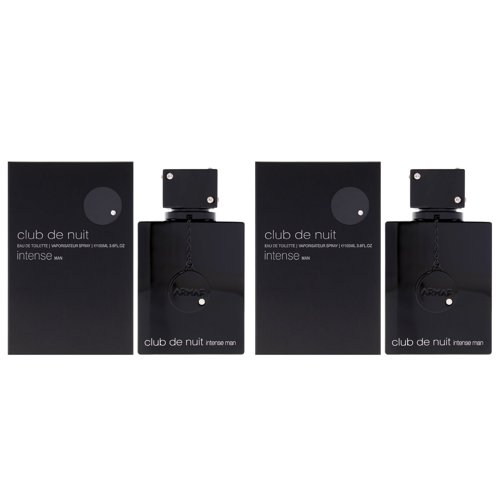 Armaf Club De Nuit Intense - Pack of 2 Eau De Toilette-Thefragrancemart.com