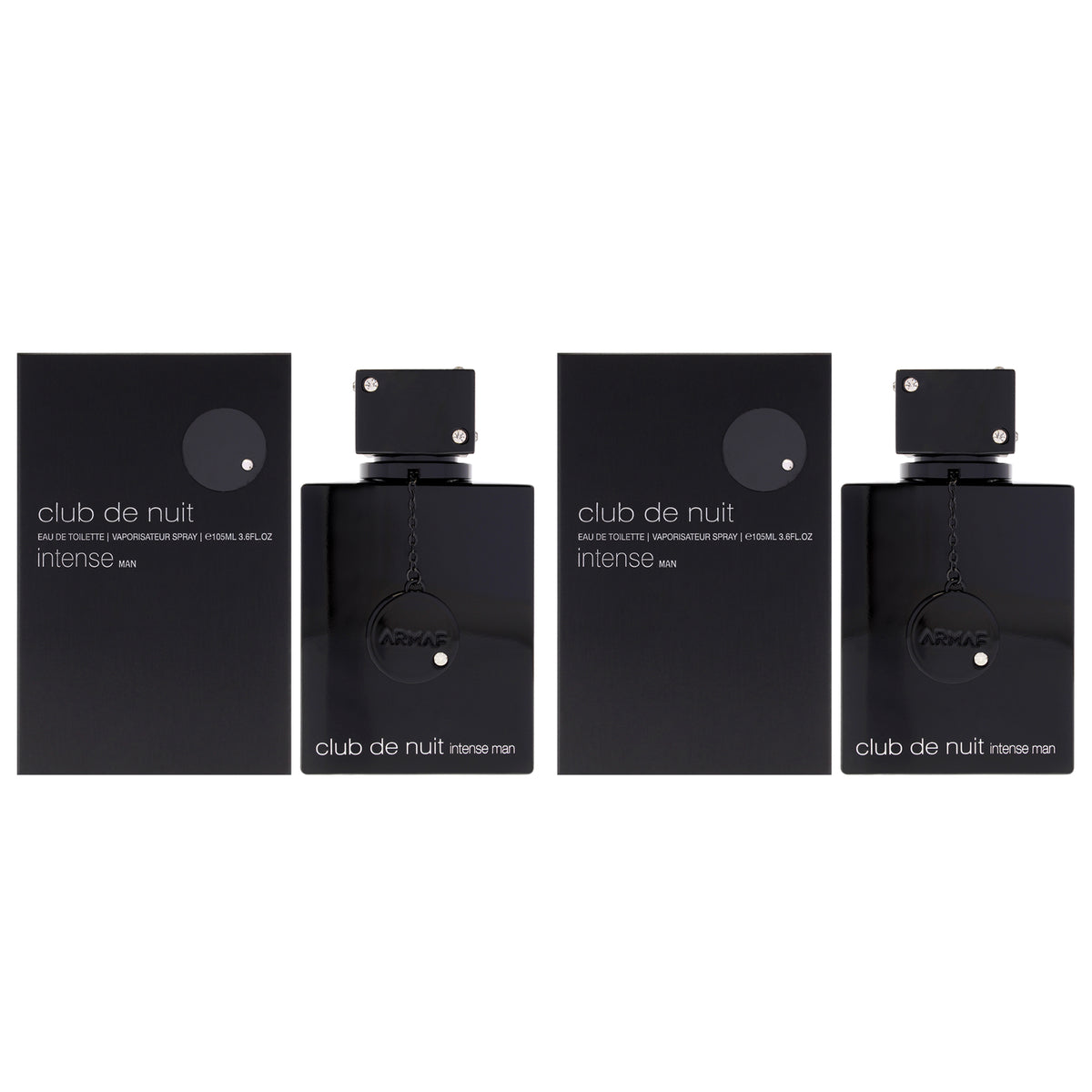 Armaf Club De Nuit Intense - Pack of 2 Eau De Toilette-Thefragrancemart.com