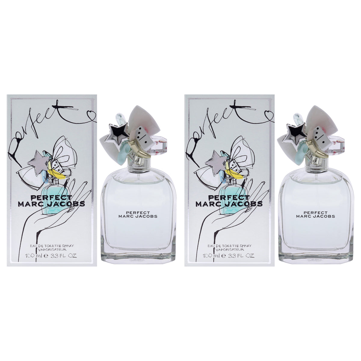 Marc Jacobs Perfect - Pack of 2 Eau De Toilette-Thefragrancemart.com