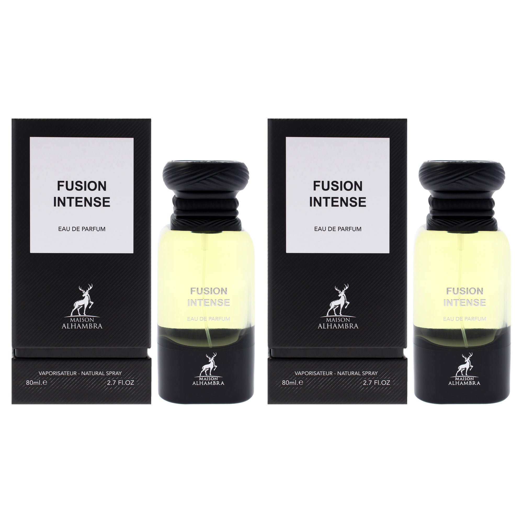 Maison Alhambra Fusion Intense - Pack of 2 Eau De Parfum-Thefragrancemart.com