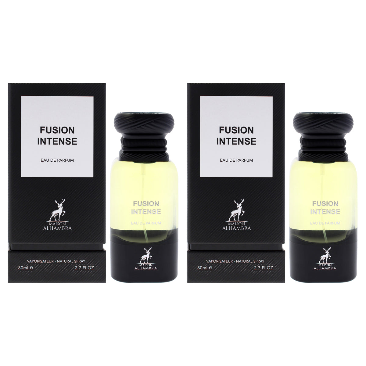 Maison Alhambra Fusion Intense - Pack of 2 Eau De Parfum-Thefragrancemart.com