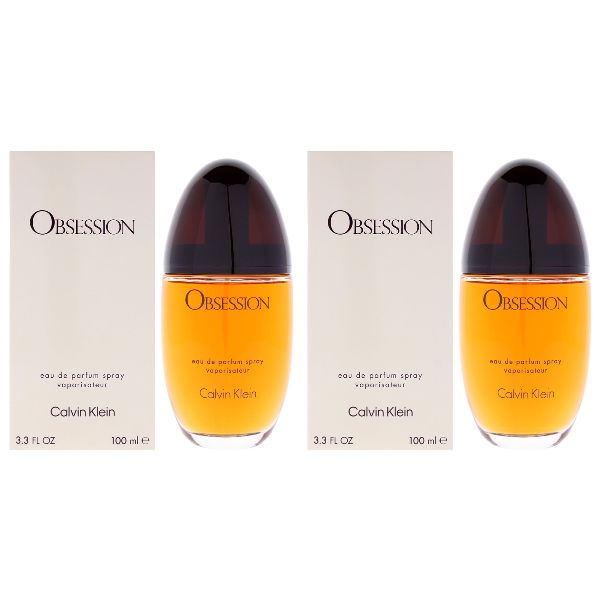 Calvin Klein Obsession - Pack of 2 Eau De Parfum-Thefragrancemart.com