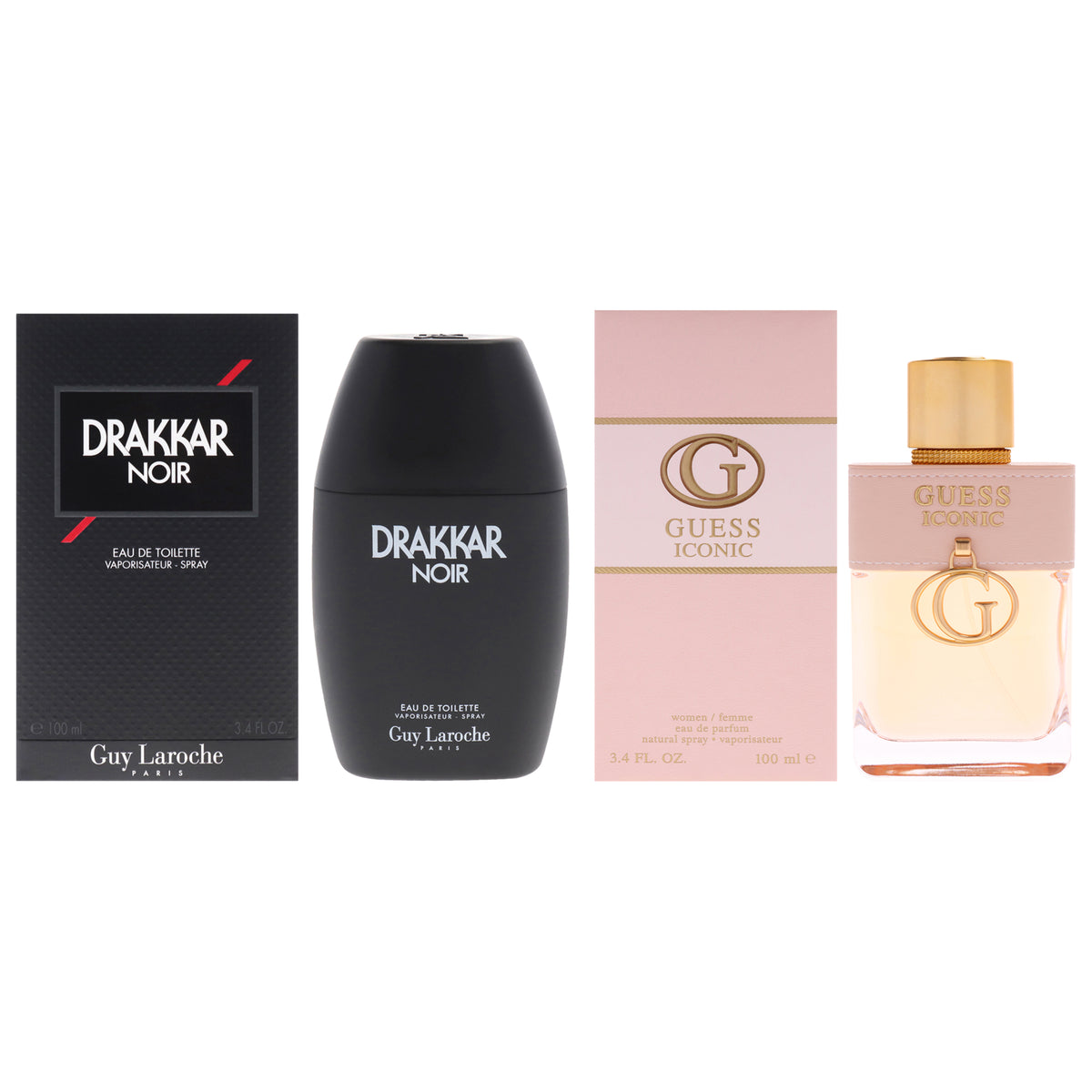 Various Designers Guess and Guy Laroche Kit Eau De Parfum-Thefragrancemart.com